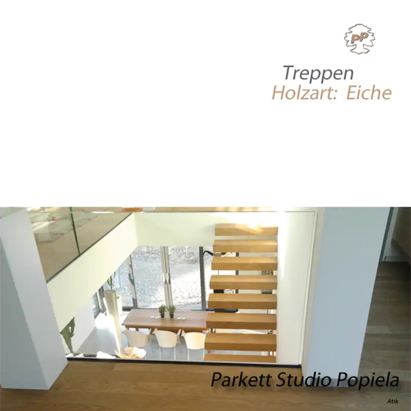 Die Kragarmstufen mit Blick auf die darunterliegende Ebene